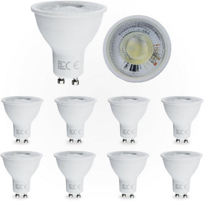 Domira 10X Gu10 Led Bulbs Cool White 5w Dimmable Spotlight Bulbs Energy ...