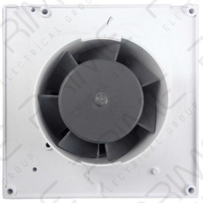 Domus Silavent SDF100TB Axial Extractor Fan 4 Inch / 100mm (Timer Model)