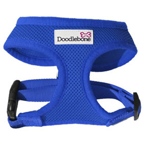 Doodlebone Soft Dog Harness Royal Blue (Small)