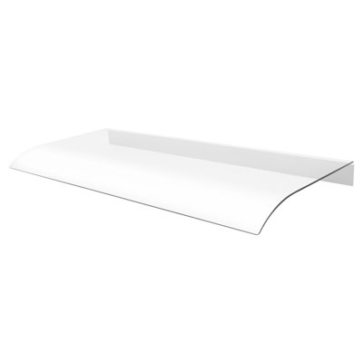 Door Canopy, Window Awning, Clear PC Rain Canopy, Wall Mounted Outdoor ...