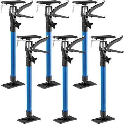 Door Frame Struts Set of 6 - adjustable height from 51 - 115 cm - blue