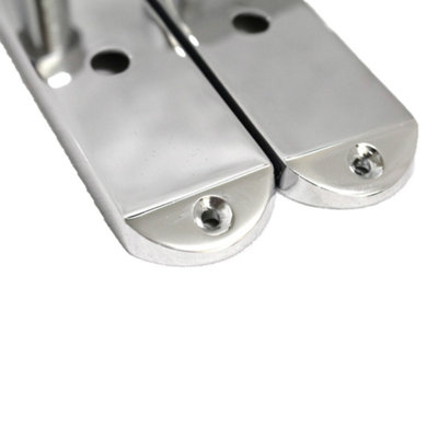 Door Handles on Backplate Chrome Scroll Bathroom Eclipse Cadenza