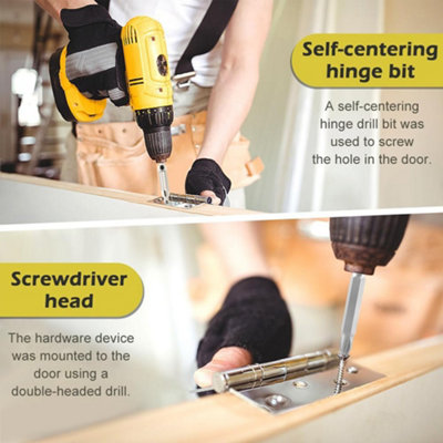 Door Hinge Routing Jig Stable Easy Installation Adjustable Door Hinge ...