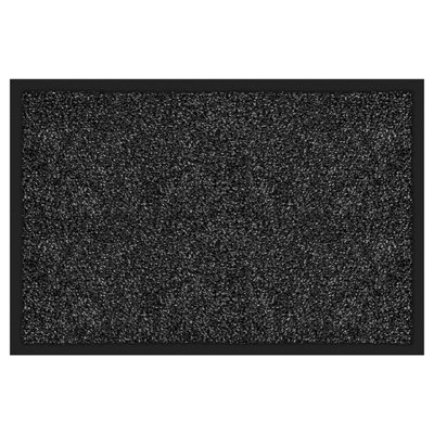 Door Mat Indoor Outdoor Heavy Duty Rubber Backed, Non Slip Dirt Trapper ...