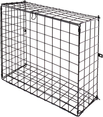 Door Mounted Letterbox Cage - Home or Office Mail Box Post Catcher Guard - Measures 30 x 33 x 14cm