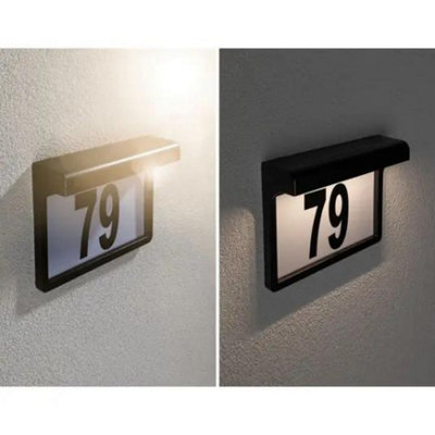 Door Number Solar Light Stylish and Eco Friendly Address Illumination