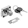 Door Security Latch Lock Cabinet Drawer Cupboard Locker+Keys model: zn338