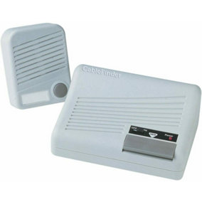 Doorbell/Chime Intercom System - CABLE INCLUDED - Talk/Speaker indoor Microphone