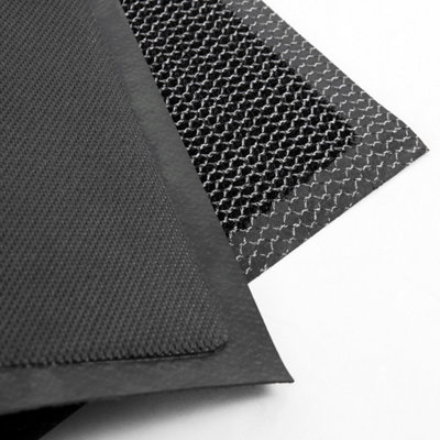 Doortex Meshmat Anti-Slip Entrance Mat, Metallic Grey - 50 x 80cm