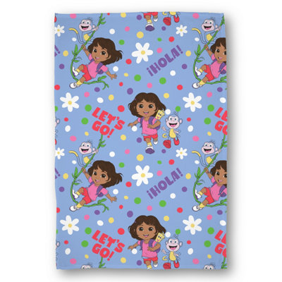 Dora The Explorer Hola Fleece Blanket