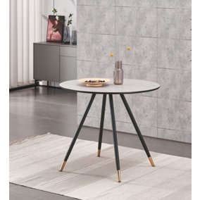 Dorchester Lux Dining Table Single, Grey