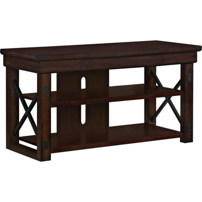 Dorel Espresso Wildwood TV Stand Wooden Veneer Table Furniture