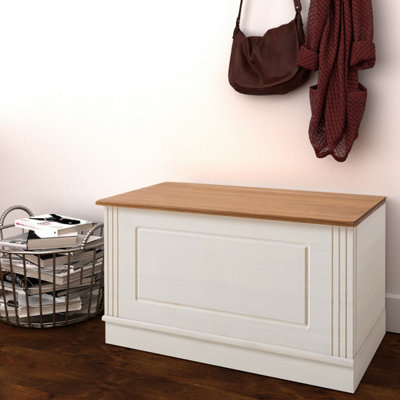 Dorel Home Anita Chest White Honey