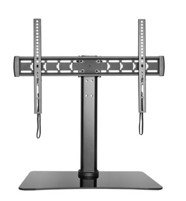 Dorel Home TV-Stand with tilt and swivel table top in black