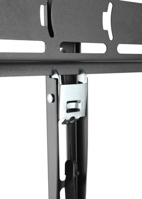 Dorel Home TV-Stand with tilt and swivel table top in black