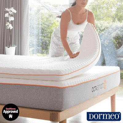 Dormeo Octasmart Plus Mattress Topper Double 7cm Memory Foam with