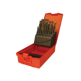 Dormer A19018 A190 No18 Imperial HSS Drill Set of 29 1/16 - 1/2in x 64ths
