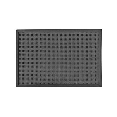 Dot Small Sanitizing Doormat in Black