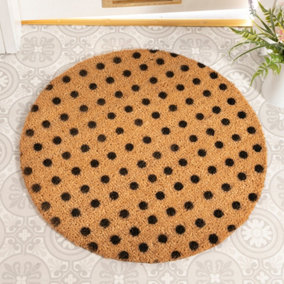 Dots Circle Doormat- Round 70cm