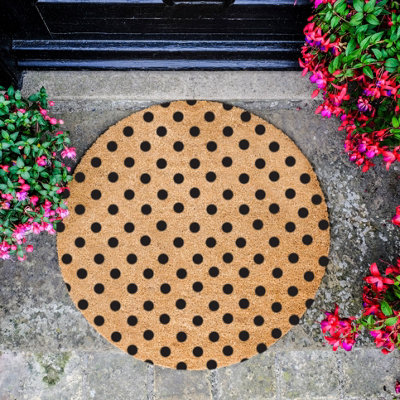Dots Circle Doormat- Round 70cm