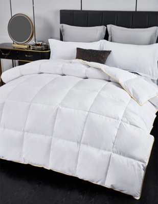 Double 10.5tog Premium Goose Feather and Down Duvet - Hypoallergenic