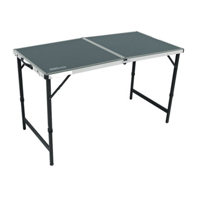 Double Aluminium Top Camping Table
