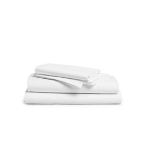 Double Bed Bellissimo 400 Thread Count 100% Cotton Fitted Sheet