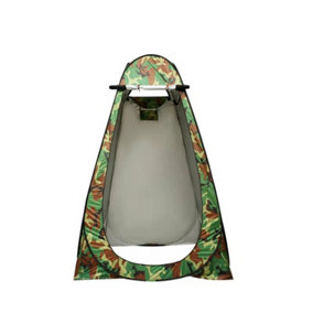 Double Camouflage Multifunctional Portable Outdoor Camping Toilet Bath Tent
