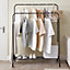 Double Clothes Rail with Shoe Rack