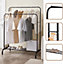 Double Clothes Rail with Shoe Rack
