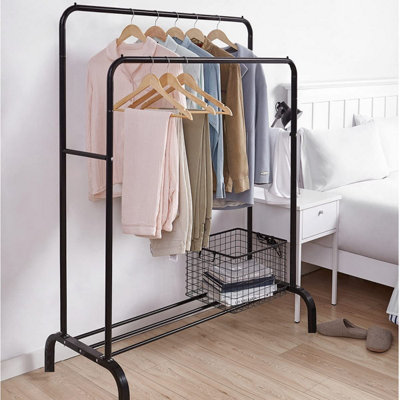 Telescopic clothes rail online b&q