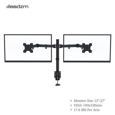 Double crank large base TV stand