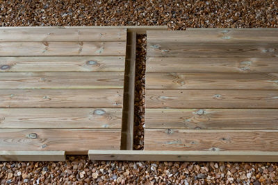 Double Deck Base - Only available to order if ordered with Store - L80 x W144 x H5 cm - Wood