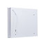 Double Door LED Illuminated Anti Fog Mirrored Bathroom Cabinet with Touch Sensor Shaver Socket W 650mm x H 600 mm