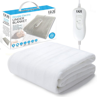 Double Electric Heated Under Blanket DIY at B&Q