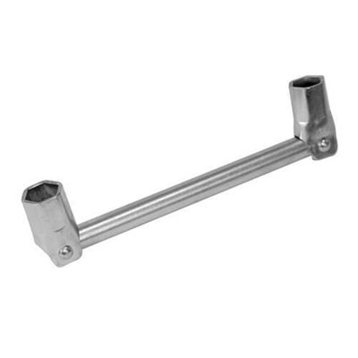 Double Ended Scaffold Spanner 7/18 inch & 1/2" inch Hardened Carbon Steel