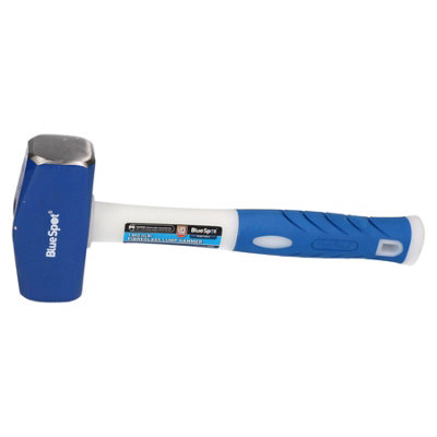 Double Faced Fibreglass Shaft Lump Sledge Hammer 4lb / 1.8KG TPR