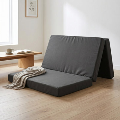 Double Folding Z Bed, Tri - Folding Futon Mattress, Travel Camping Bed ...