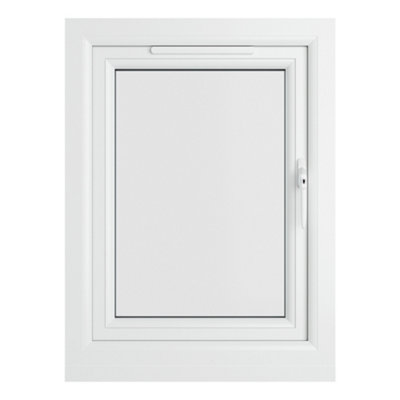 Double glazed Window Right Hand Side Hung White Clear Glazed 610 x 820mm 10 Year Guarantee with Free Delivery