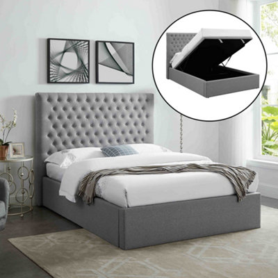 Grey deals double ottoman