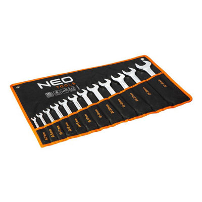 Double Open Wrenches 6-32mm Set 12pc NEO TOOLS