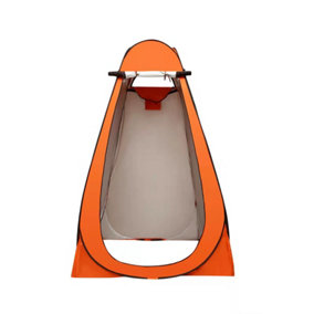 Double Orange Multifunctional Portable Outdoor Camping Toilet Bath Tent