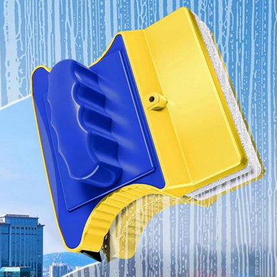 Double Sided Magnetic Window Cleaner Glass Wiper Tool Magnetic Glider ...