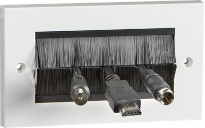 Double Size Brush Module Faceplate (complete)