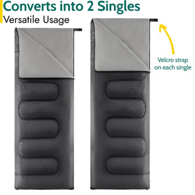 Thick double sleeping bag hotsell