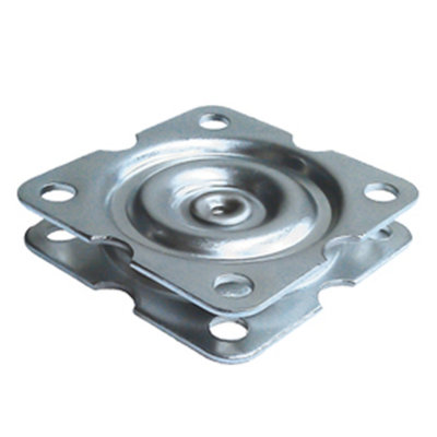 Double swivel plate turntable 57x57mm 50kg