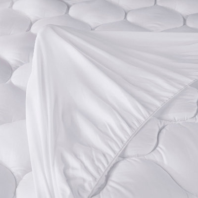 Double Thick Cloud Like Super Soft Mattress Topper, Hypoallergenic, Comfy, Deep Fill - Machine Washable