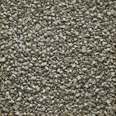 Dove Grey Bulk Bag 850 kg Chippings - 10-20 mm Grey Coloured Limestone - L10 x W10 x H8 cm - 5