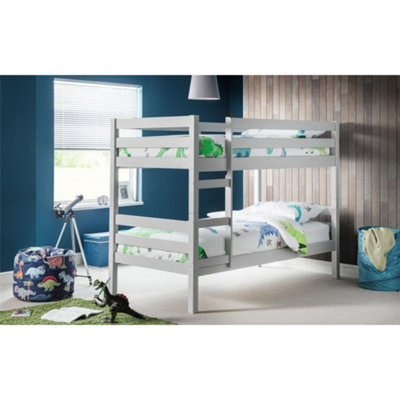 Dove Grey Bunk Bed 2 x 3ft (90cm) DIY at B&Q