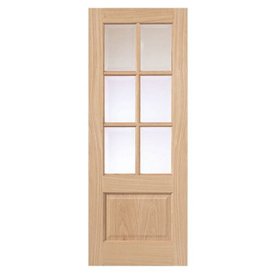 Dove Oak Unfinished Internal Door